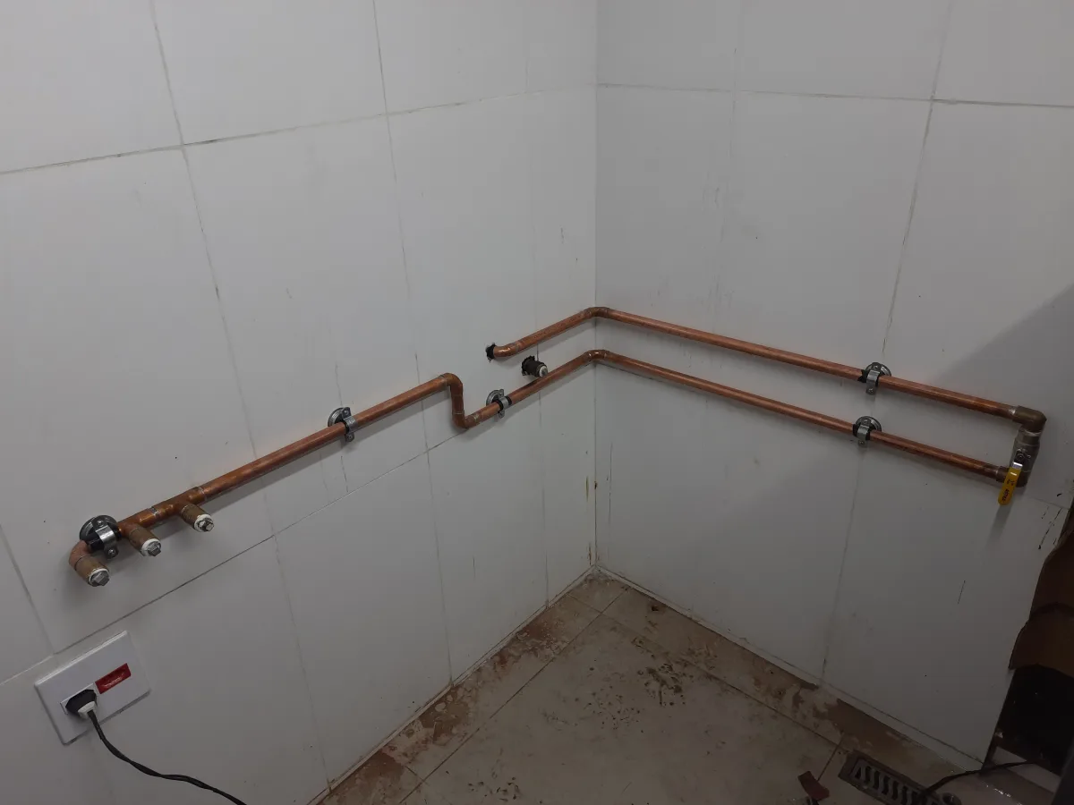 Sistema de corte automático de gás com válvula solenoide no RJ